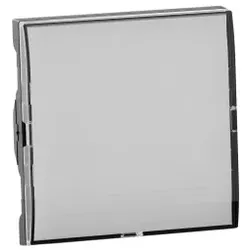 Legrand 765311 SEANO Wippe mit Beschriftungsfeld inkl. Einlagen, Farbe: Schwarz lackiert