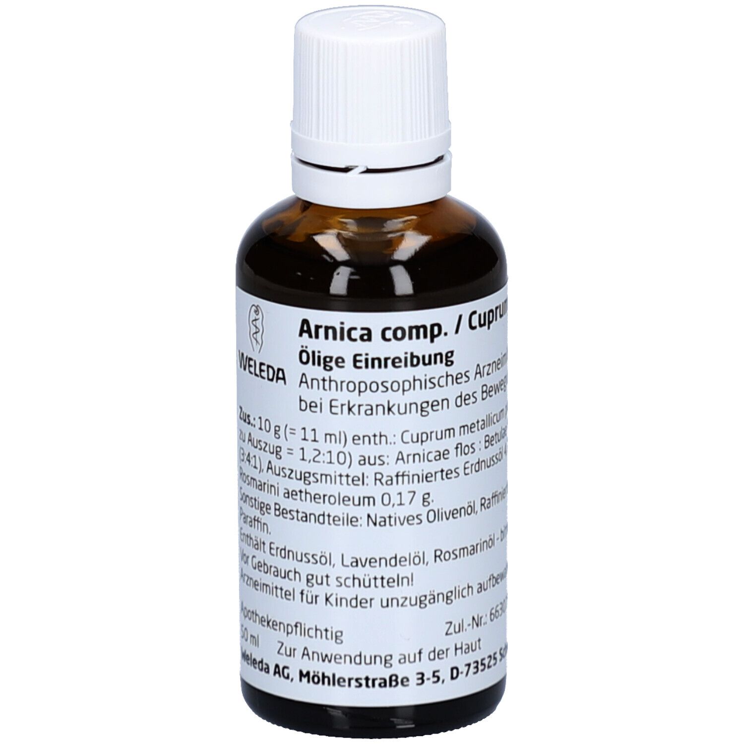 Arnica COMP./Cuprum ölige Einreibung 50 ml