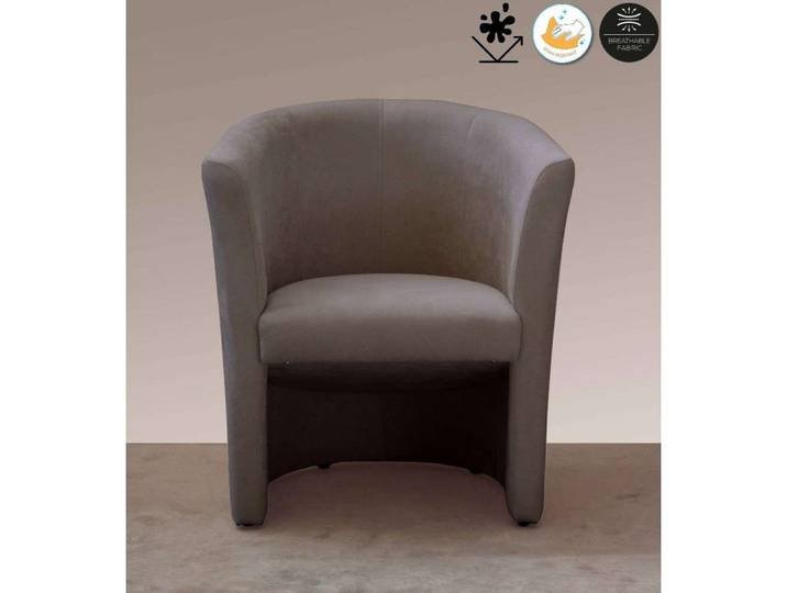 Home affaire Cocktailsessel Tabby (1-St), Antifleck-Beschichtung