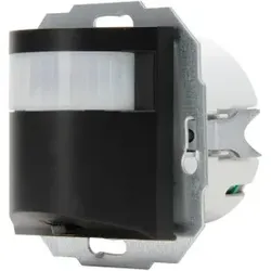 Kopp 808450559 HK07 - INFRAcontrol Bewegungsmelder R180° 55x55mm, 3-Draht-Gerät, IP20, Farbe: schwarz matt