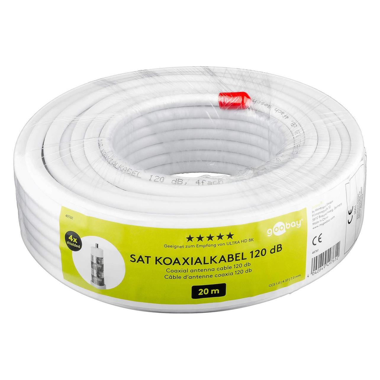 Goobay Bulk-Antennenkabel (120 dB) (49761)