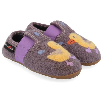 Haflinger - Kid's Everest Quak Quak - Hüttenschuhe 27 | EU 27 lila