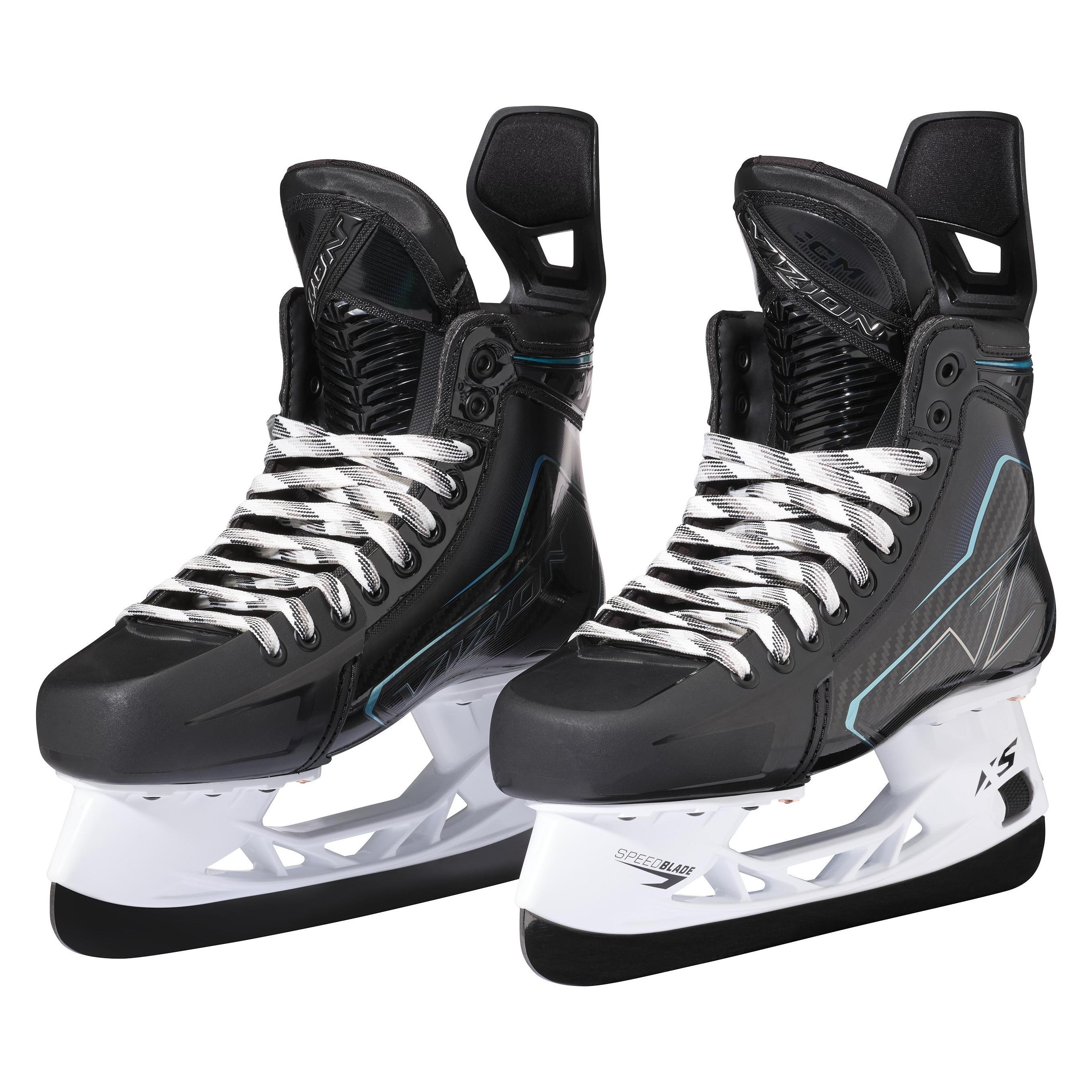 CCM VIZION REGULAR SR / 9 / SR / R (Regular) / schwarz (44.5) (72012314)