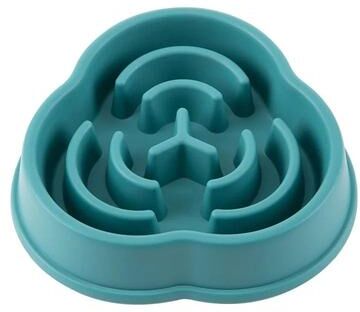 Uplifted Finds Slow Feed Pet Bowl Anti Choke Non Slip For Cats And Dogs g