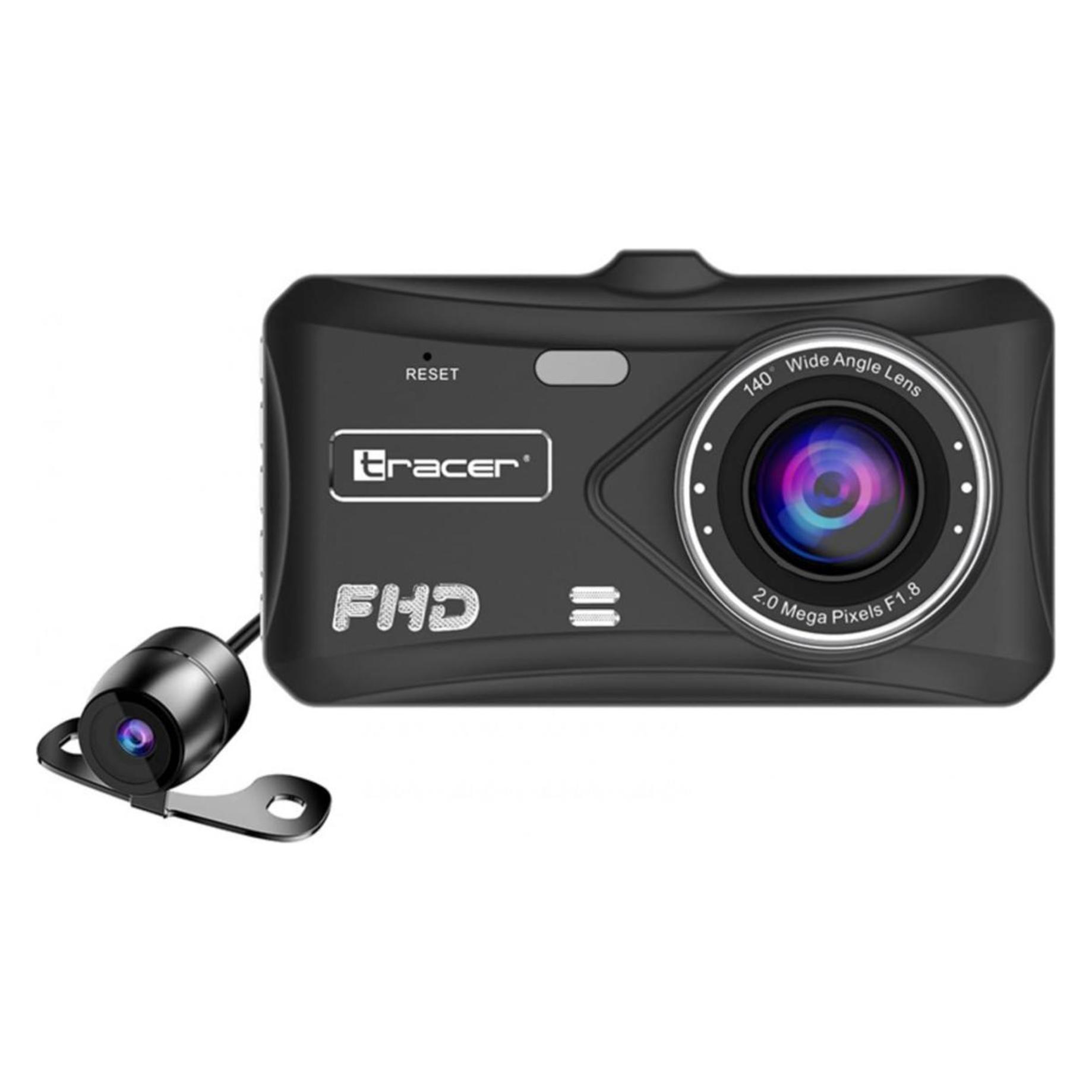 Tracer 4TS Full HD Black (Beschleunigungssensor, Eingebaute Anzeige, Eingebautes Display, GPS-Empfänger, Full HD) (TRAKAM46876)