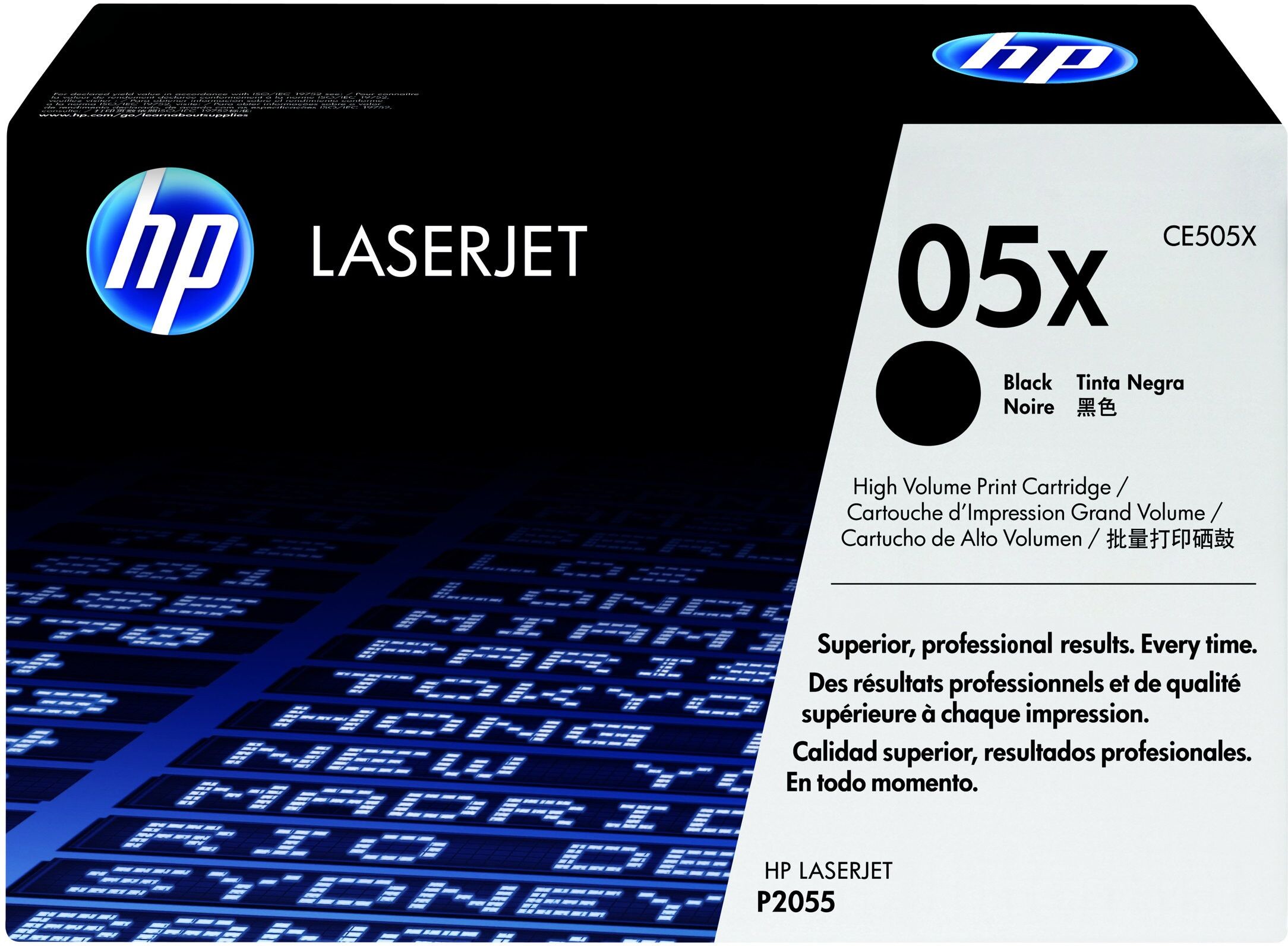 05X CE505X Original HP High Yield LaserJet Toner Cartridge - Black