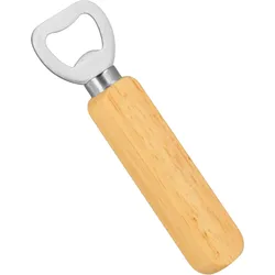 Metaltex Flaschenöffner mit Holzgriff  14 cm