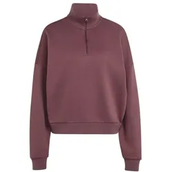 adidas 3SS Zip Sweatshirt Damen - magmau - XS
