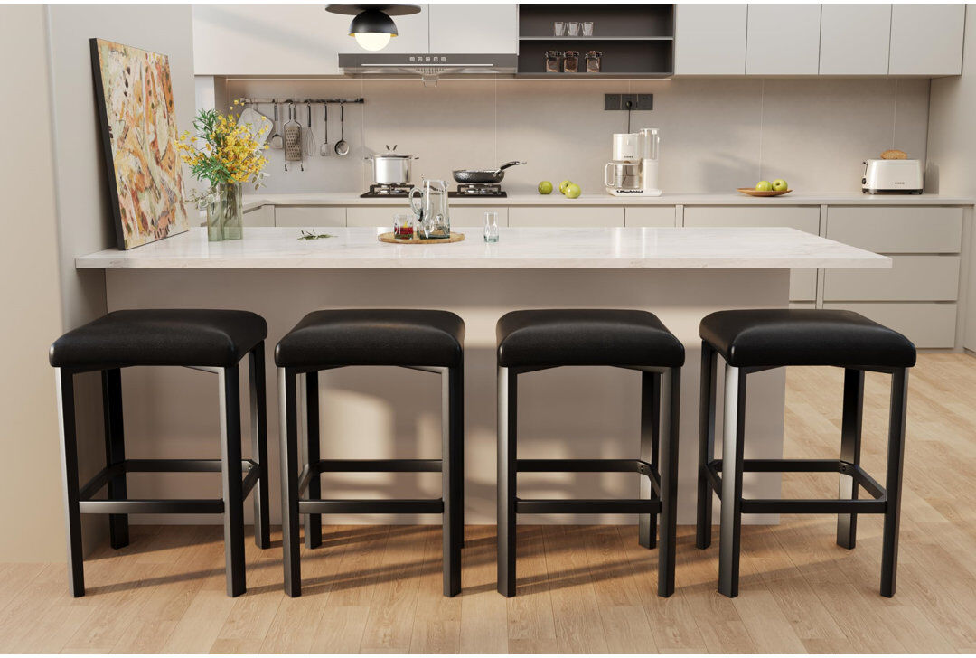 Brayden Studio Counter Stool Black 4