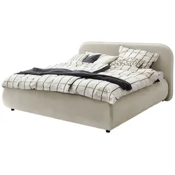 SCHÖNER WOHNEN Kollektion Polsterbett in 180x200 cm Lissabon ¦ beige ¦ Maße (cm): B: 208 H: 105