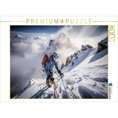 CALVENDO Puzzle Gipfel der eigenen Grenzen - Wo Mut die Höhe bestimmt. | 2000 Teile Lege-Größe 90x67cm Foto-Puzzle für glückliche Stunden, von ,