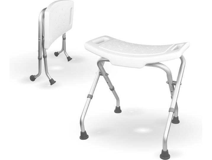 Mobiclinic Delta Douchekruk - Inklapbaar - Verstelbaar - Antislip doppen