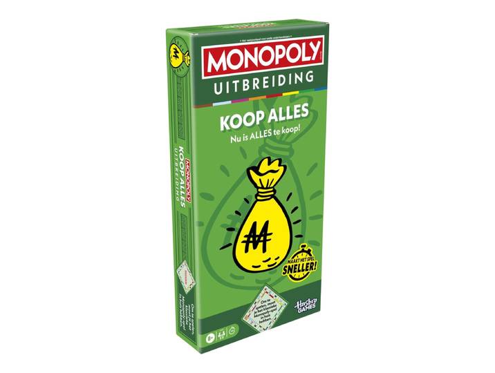 Hasbro Monopoly Koop Alles uitbreidingsspel - 2-6 spelers, 40 minuten