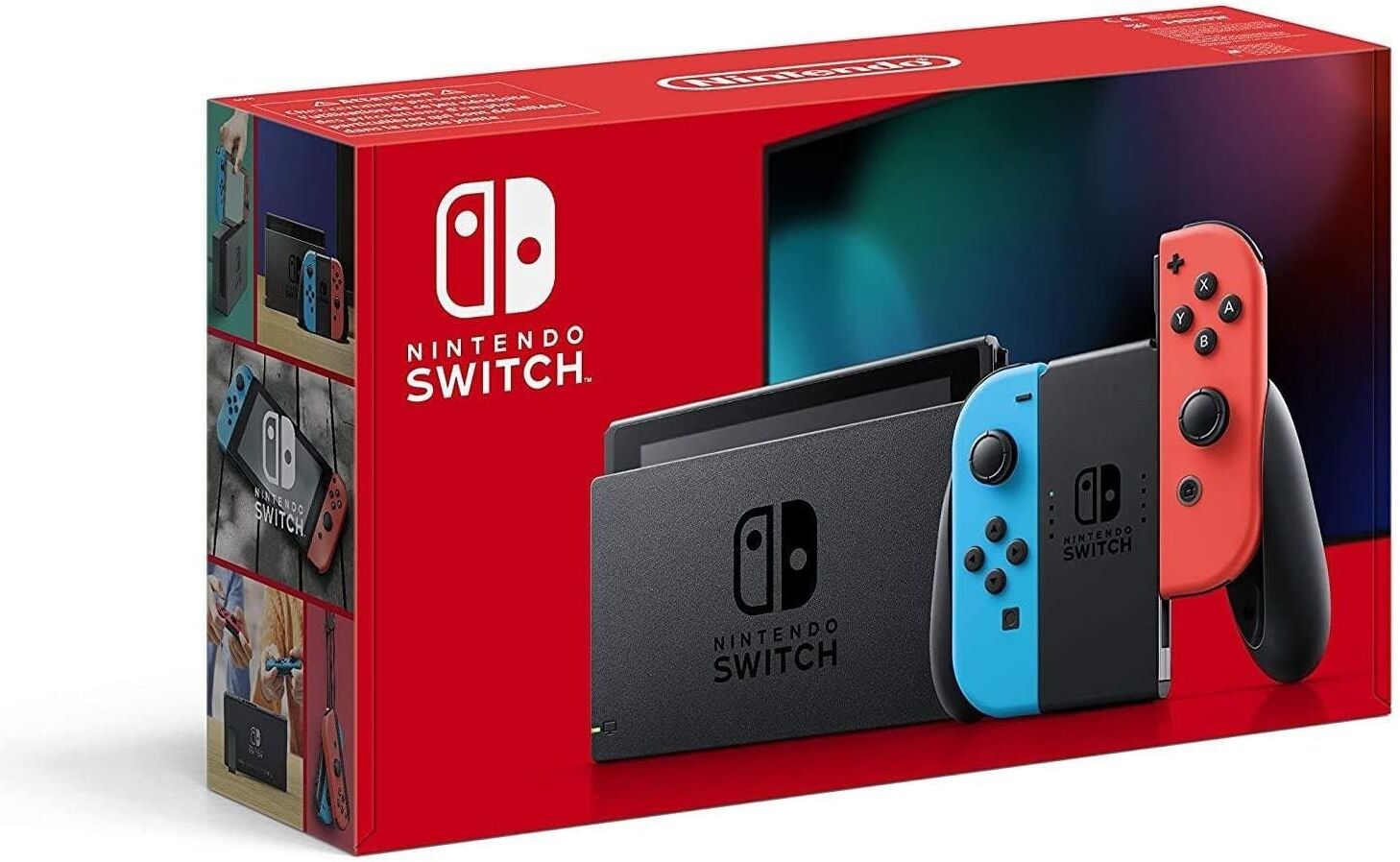 Gadcet Chadwell Heath Nintendo Switch Console – Neon Red/Neon Blue, Used - Good