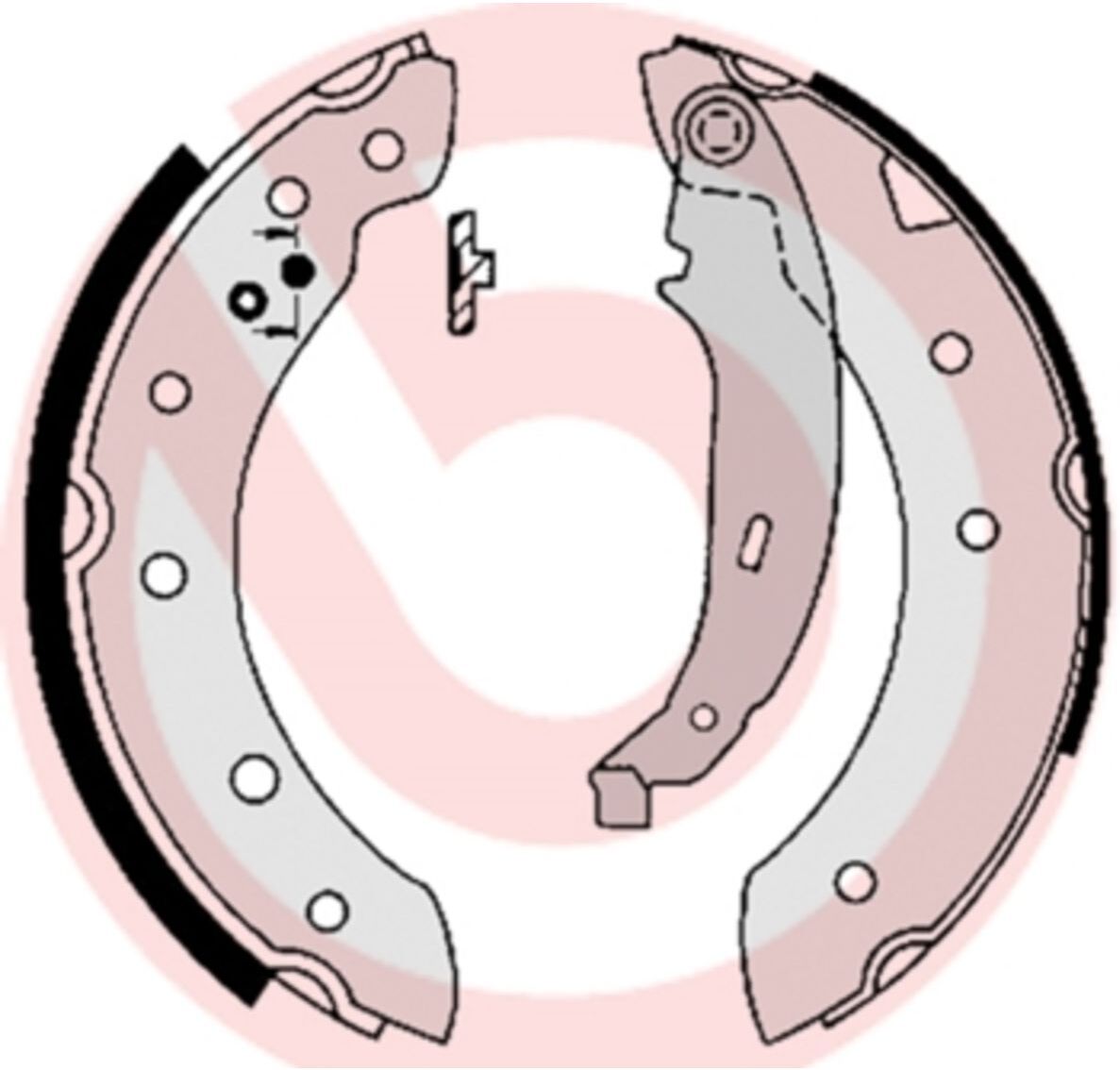 Brembo Ganascia del freno S61520