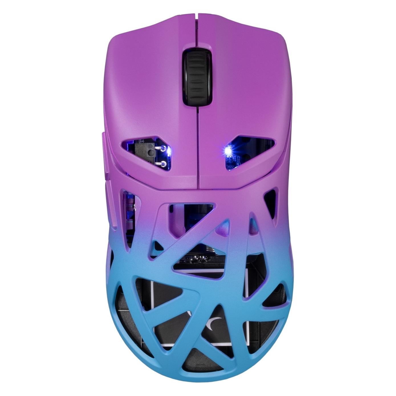 White Shark Computer mouse GM-5019 Dagonet Wireless 24000 dpi Blue/Purple (Kabelgebunden, Kabellos) (DAGONET-BLP)