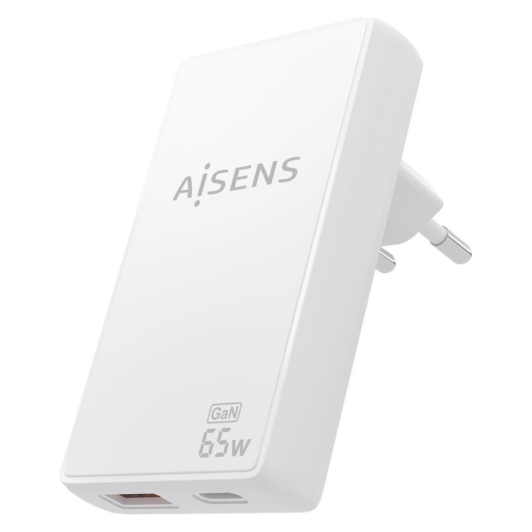 Aisens ASCH-65W2P076-W (65 W, 2 Ports) (ASCH-65W2P076-W)