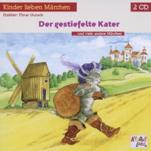 Kinderland - Der gestiefelte Kater, 2 Audio-CDs - Preis vom 10.10.2026 11:48:34 h