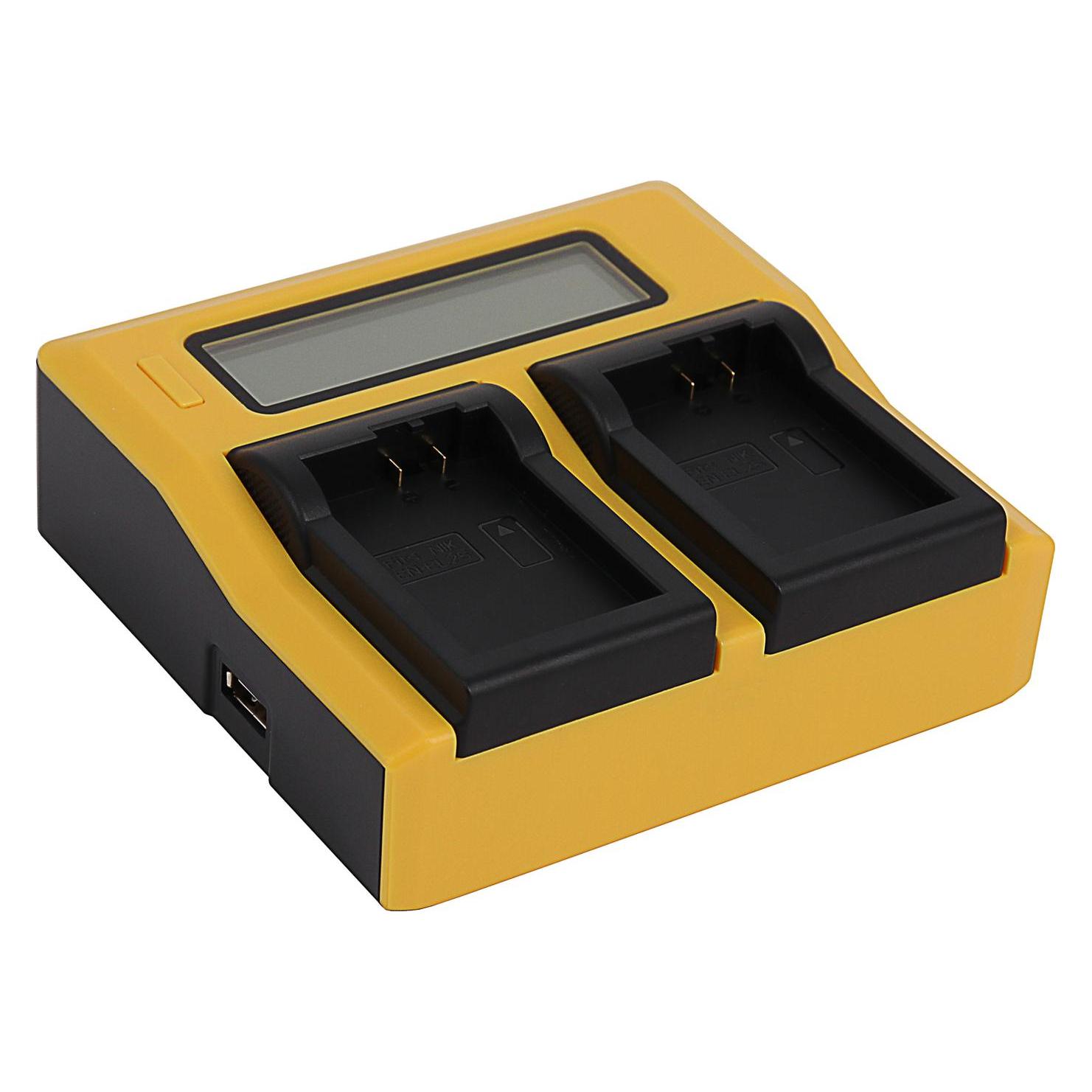 Patona Dual LCD USB Ladegerät f. Nikon ENEL25 EN-EL25 Z30 Z50 Z fc (Kamera Akku Ladegerät) (61064248)