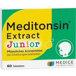 Meditonsin Extract Junior Pflanzl. Erkältungstabl. 60 ST