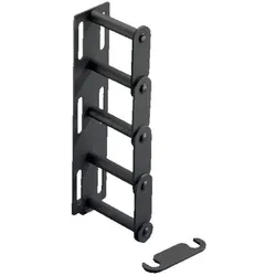 Rittal Cable routing bars foruniversal use, 4U, 4 pc(s), Serverschrank Zubehör, Schwarz