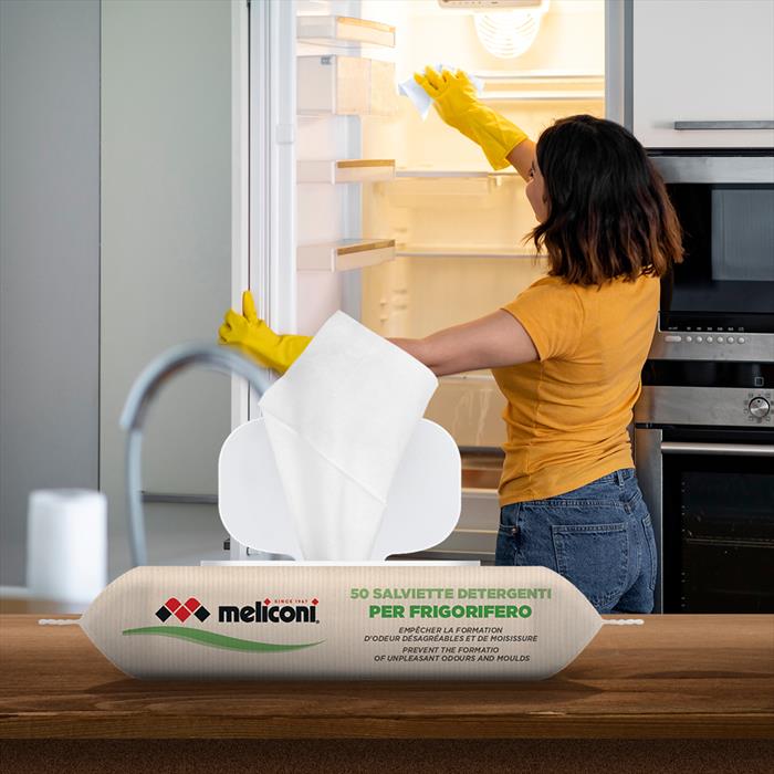 Meliconi Salviette Detergenti Per Frigorifero-viscosa Compostabile