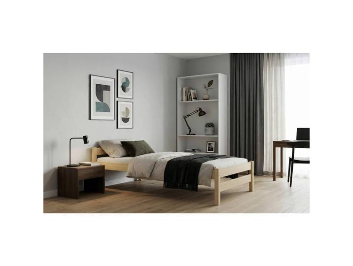 Mid.you Kinder-/Juniorbett, Holz, Birke, H2, Höhe ca. 10 cm, einzeln stellbar, 90x200 cm, Lattenrost, in verschiedenen Größen erhältlich, Kinderzimmer & Jugendzimmer, Kindermöbel, Kinderbetten