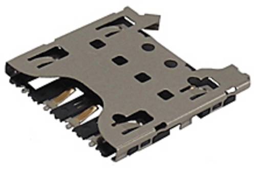 Molex SIM-Karten-Slot Polzahl Gesamt 6 Rastermaß: 2.54mm 78723-1001 Tape on Mini reel