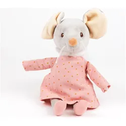 Egmont Plüsch Maus Agathe in Kleidern 26 cm (26 cm)