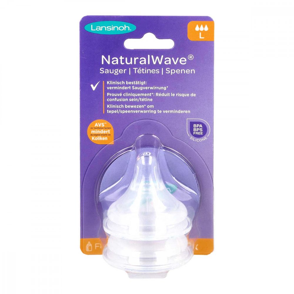 Lansinoh Laboratories Inc. Niederlassung Deutschla Lansinoh Naturalwave Sauger L 10272975