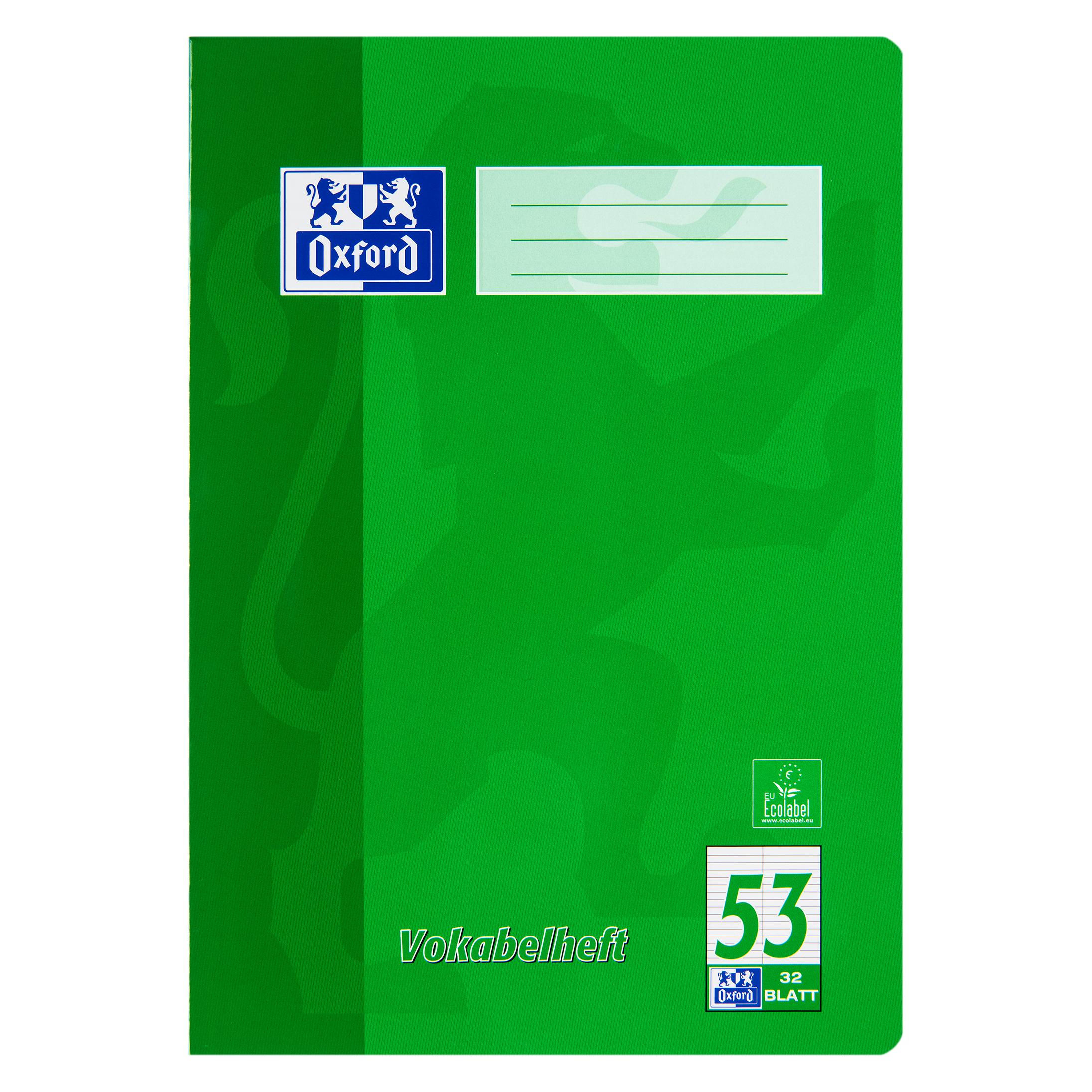 Oxford Vokabelheft (A4, Liniert, Kein Einband) (100050336)