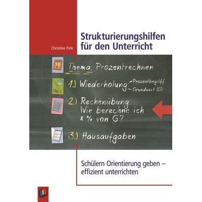 Strukturierungshilfen für den Unterricht, Taschenbuch von Christine Fink, Verlag an der Ruhr, 978-3-8346-2914-2