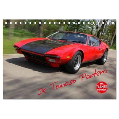 De Tomaso Pantera (Tischkalender 2026 DIN A5 quer), CALVENDO Monatskalender