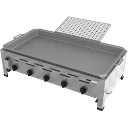 ChattenGlut, Gasgrill, Gasbräter 5-flammig mit Reibekuchen Aufsatz (22.50 kW)