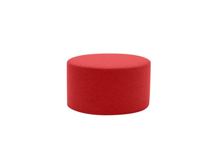 Softline Sitzhocker Drum rot, Designer Softline Design Team, 30 cm