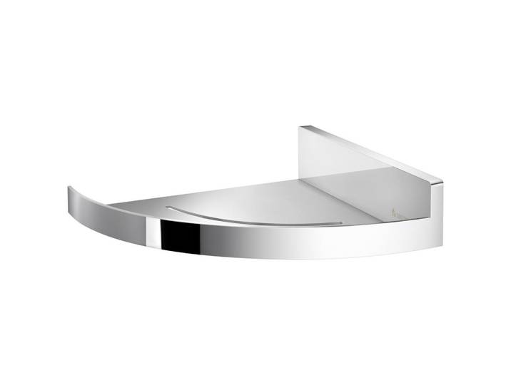 Smedbo Duschablage, Chromfarben, Metall, gebogen, 21x4.7x21 cm, Badaccessoires, Sonstige Badaccessoires