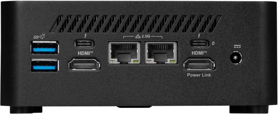 Barebone mini ordenador msi cubi nuc 13mqg - 065beu i7 - 1365u negro