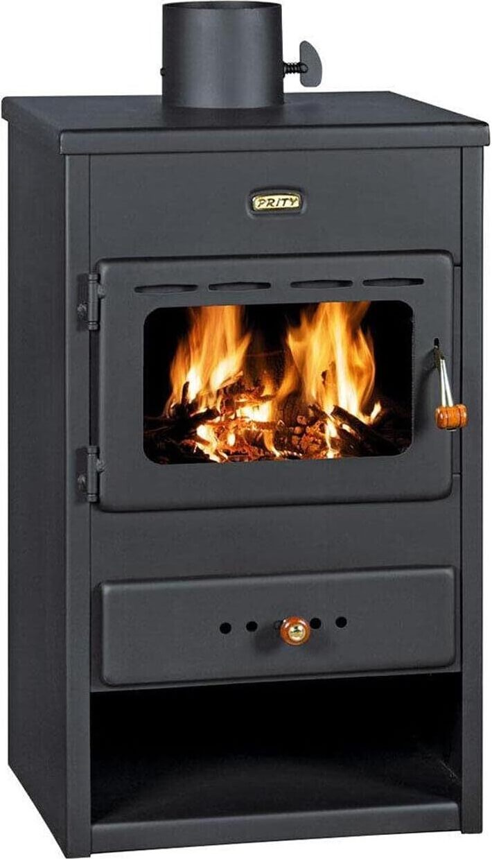 Holzofen PritKochen Kaminofen Holzofen mit Backofen Kamin Prity FM 12.1 kwy K1, 9kW,