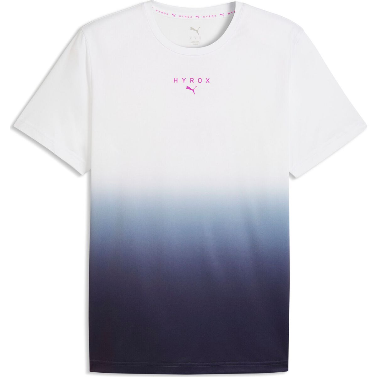 Puma M Puma X Hyrox Poly Graphic Tee puma white-deep plum (52) L 528519-52-L