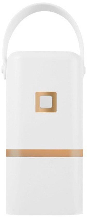 Compacte elektrische warmtepomptrockner voor kleding en ondergoed, wit