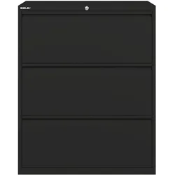 Essentials Schubladenschrank | Höhe 1000-1024 mm - 133 schwarz antibakteriell
