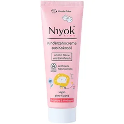 Niyok Zahnpaste Kids Erdbeere & Himbeere flouridfrei 75 ml