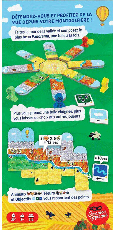 Le scorpion masqué Panorama