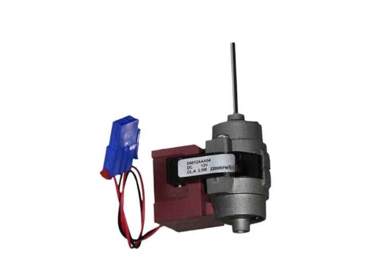 Kühlschrank Lüftermotor D4612AAA21 DC12V 2.5W 2200RPM Kühlung DC12V 2.5W 2200RPM Kühlschrank Lüftermotor Ersatzteil für Kühlung Gefrierschrank langlebig leise