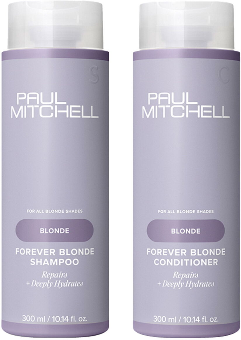 600ml Paul Mitchell Blonde Forever Blonde Mini-Set (Shampoo 300ml + Conditioner 300ml)