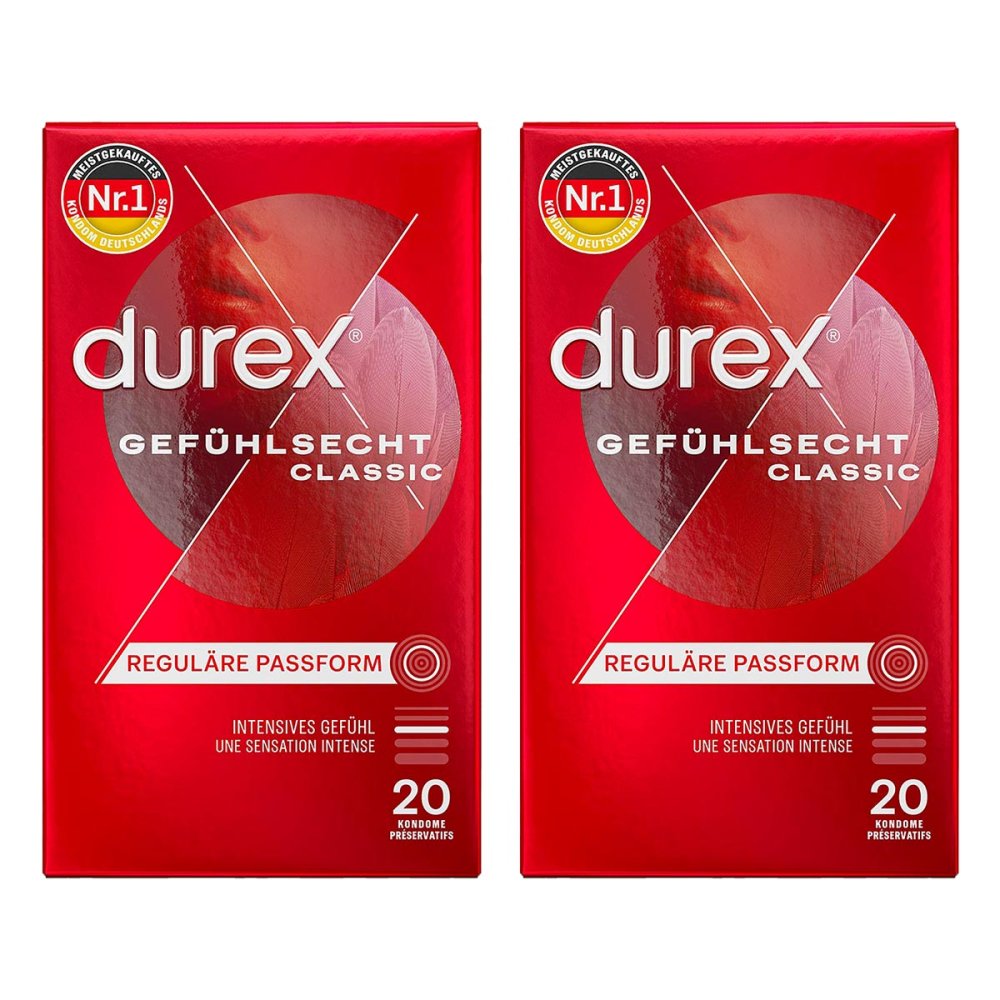 Reckitt Benckiser Deutschland GmbH Durex Gefühlsecht classic Kondome 08101014