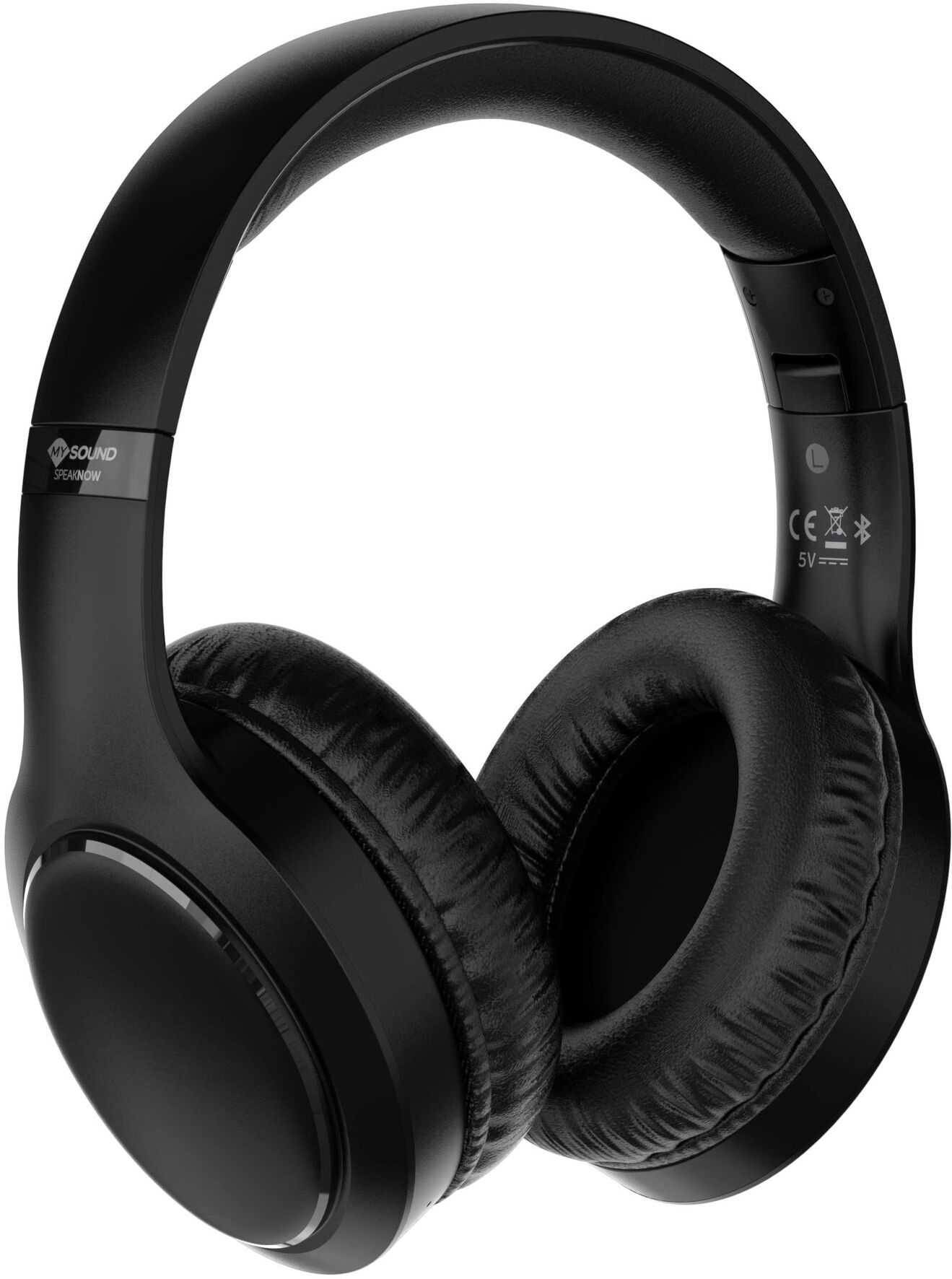 Cuffie microfono bluetooth Meliconi 497408 MYSOUND Speak Now Black