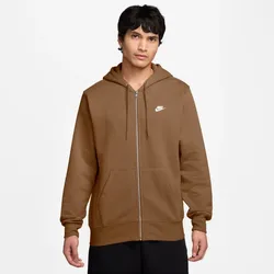 NIKE Club Fleece-Kapuzenjacke Herren 270 - ale brown/ale brown/white 4XL