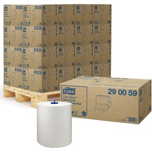 Tork Handtuchrollen Matic Universal H1, Palette, 1-lagig, weiß, 21cm x 280m, 6 Rollen, 28 Pack