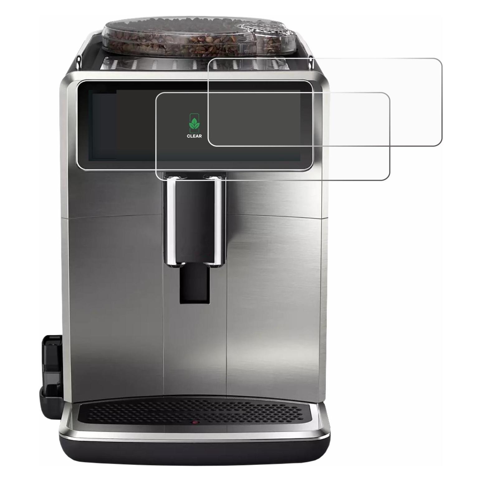 ScreenLeaf Schutzfolie für Philips Saeco Xelsis Suprema Displayschutz Display Schutz Folie Klar Transparent (6160647)